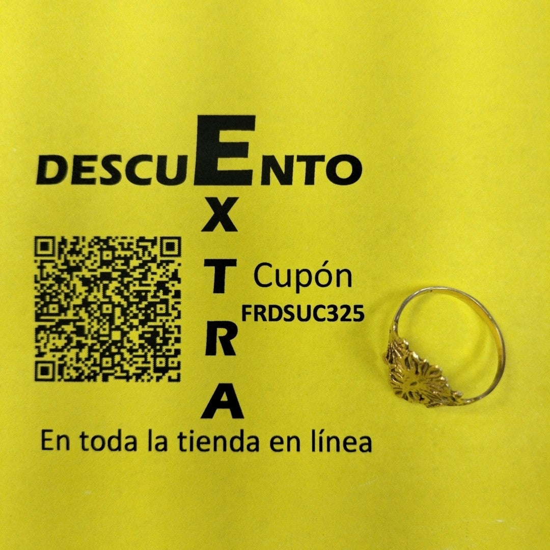 ANILLO ORO 10 K 1.6 GRMS (SEMINUEVO)
