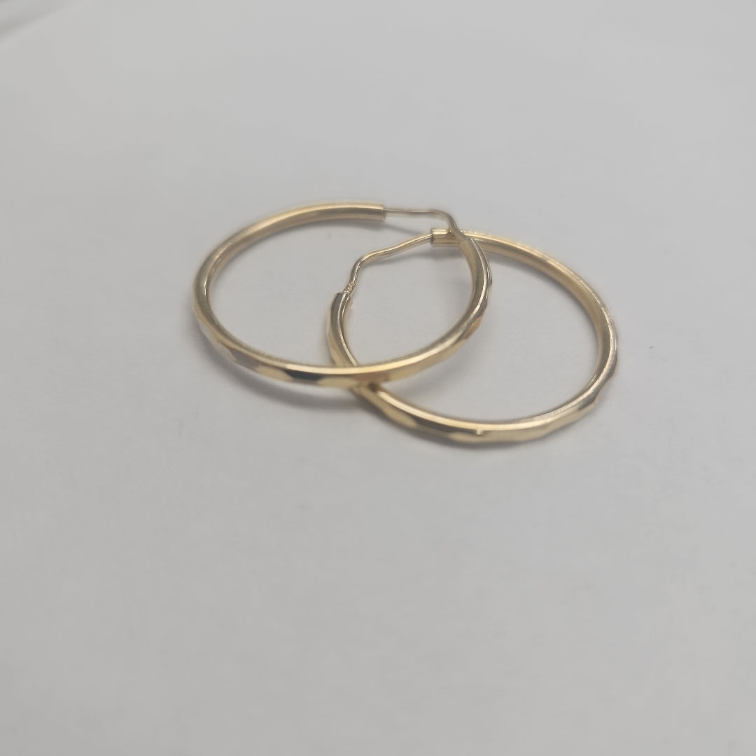 ARRACADAS PAR ORO 14 K 2,40 GRMS (SEMINUEVO)