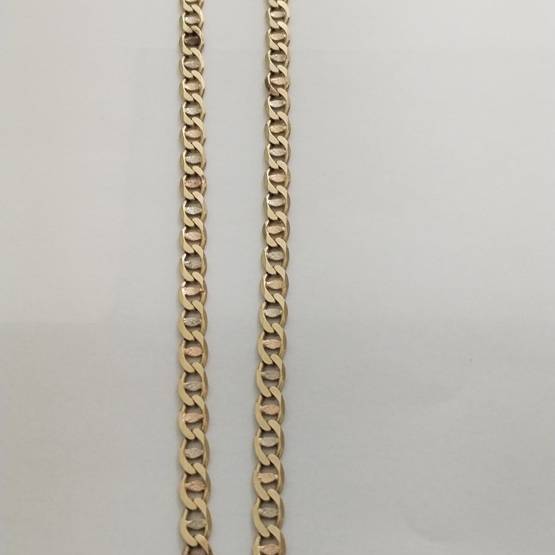 CADENA ORO COMBINADO 14 K 19,80 GRMS (SEMINUEVO)