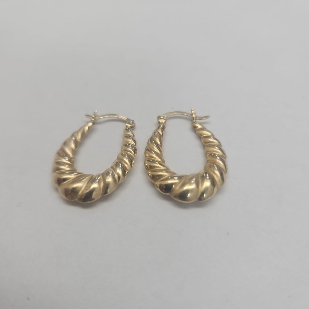 ARETES PAR ORO 14 K 1,90 GRMS (SEMINUEVO)