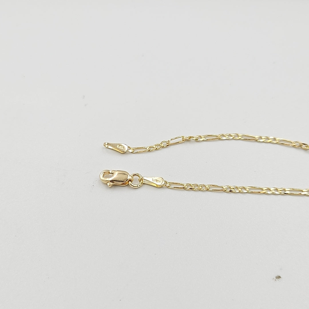 PULSERA 3X1 ORO 14K 21 CM 1.7 GR (NUEVO)