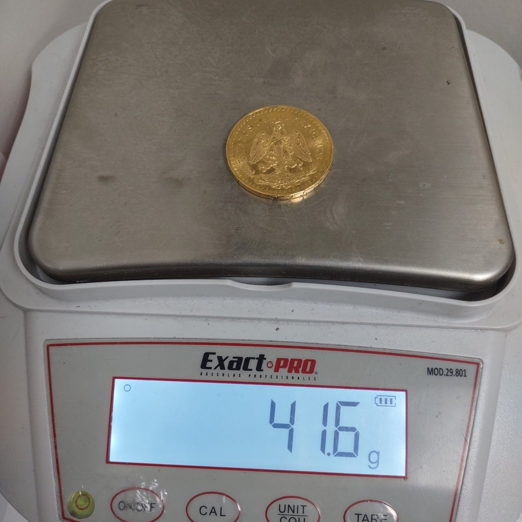 K1 41.7 GRMS 21 K IDENTIFICACIÓN MONEDA NOMINATIVA MATERIALES ORO CAN (SEMINUEVO)