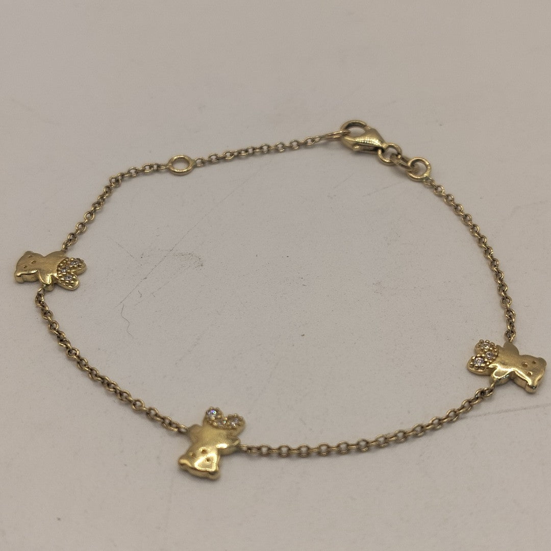 PULSERA ORO 14 K 2,40 GRMS (SEMINUEVO)