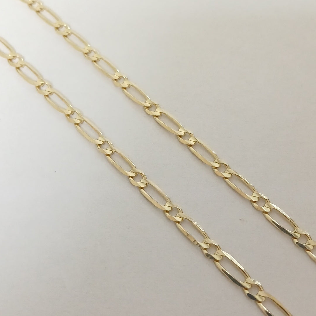 CADENAS 1X1 ORO 14K 55 CM 7.4 GR (NUEVO)