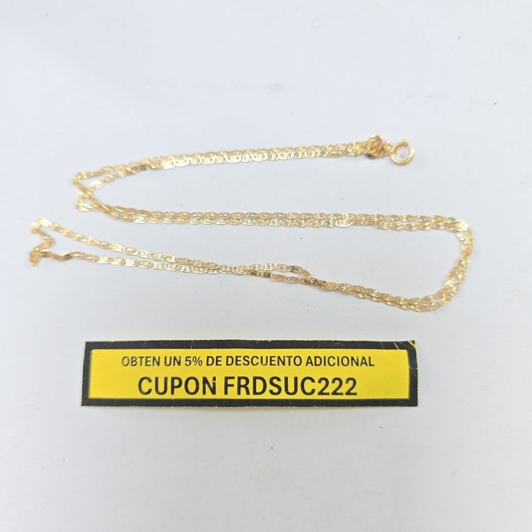 CADENA ORO 10 K 2,10 GRMS (SEMINUEVO)