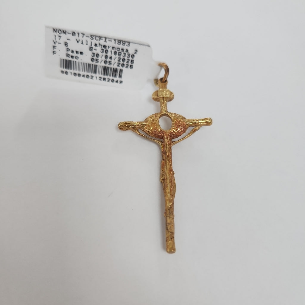 CRUCIFIJO ORO 18 K 6,80 GRMS (SEMINUEVO)