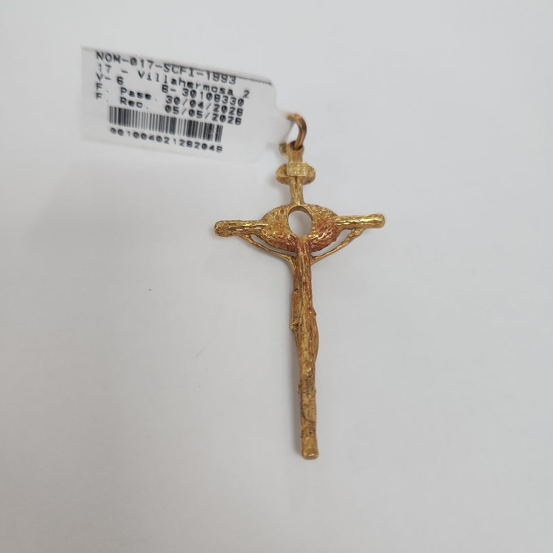 CRUCIFIJO ORO 18 K 6,80 GRMS (SEMINUEVO)