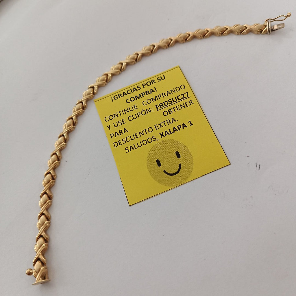 PULSERA ORO 16K 11.2 GRMS (SEMINUEVO)