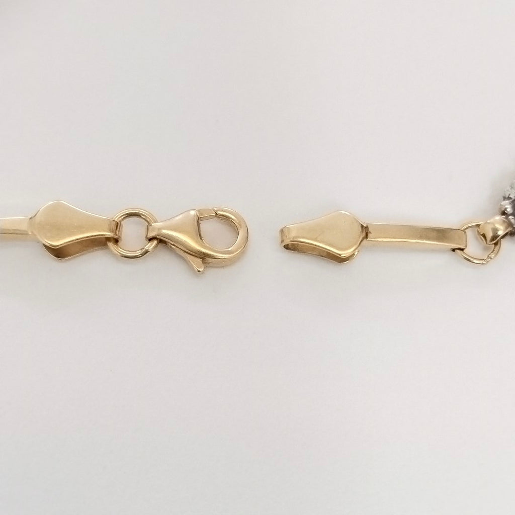 PULSERA ORO,RODIADO 14 K 5,00 GRMS (SEMINUEVO)