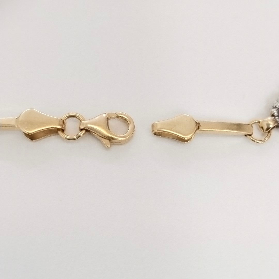 PULSERA ORO,RODIADO 14 K 5,00 GRMS (SEMINUEVO)