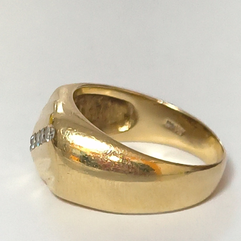 ANILLO ORO 14 K 7.3 GRMS (SEMINUEVO)