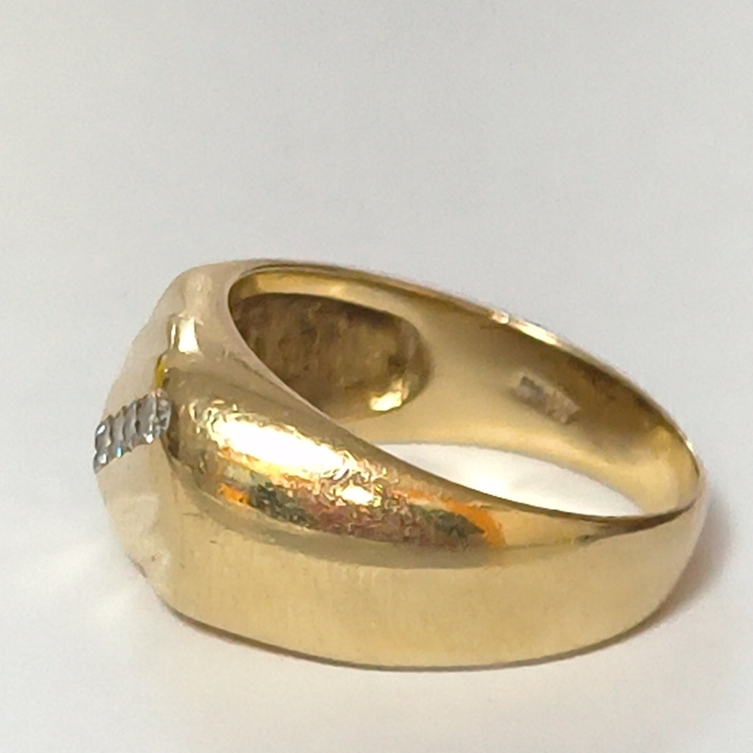 ANILLO ORO 14 K 7.3 GRMS (SEMINUEVO)