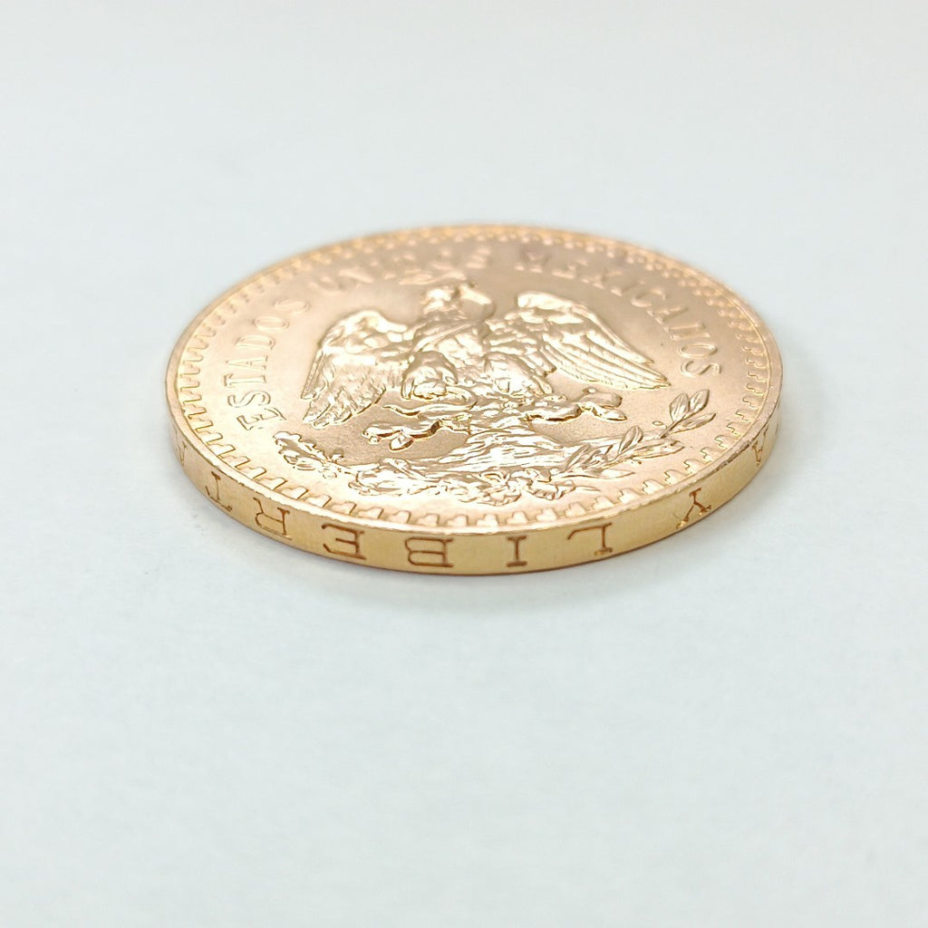 K1 41.6 GRMS 21 K IDENTIFICACIÓN MONEDA NOMINATIVA MONEDAS PESOS 50 PES (SEMINUEVO)