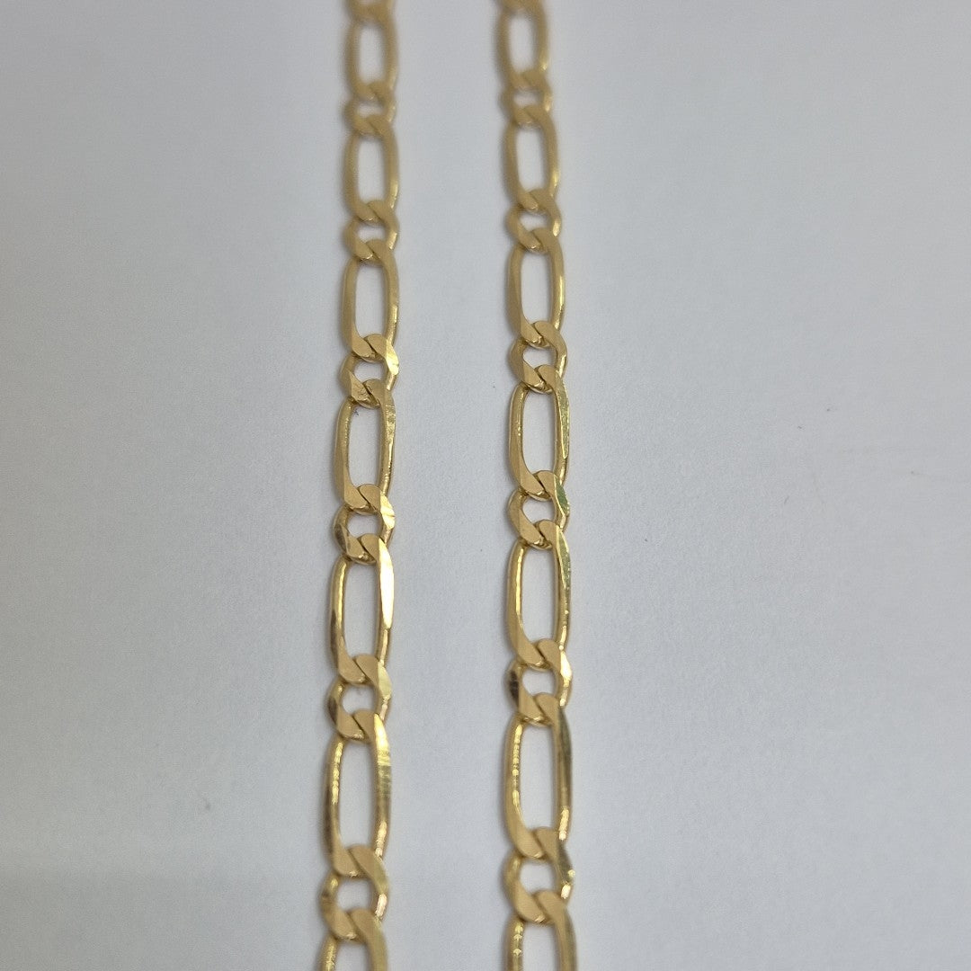 CADENAS 1X1 ORO 14K 55 CM 7.4 GR (NUEVO)