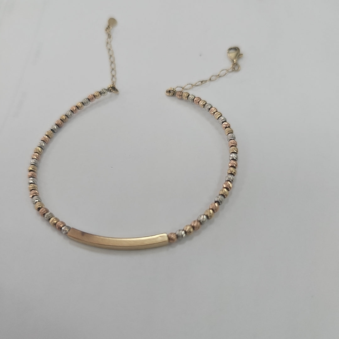 ESCLAVA ORO,RODIADO 10 K 4,60 GRMS (SEMINUEVO)