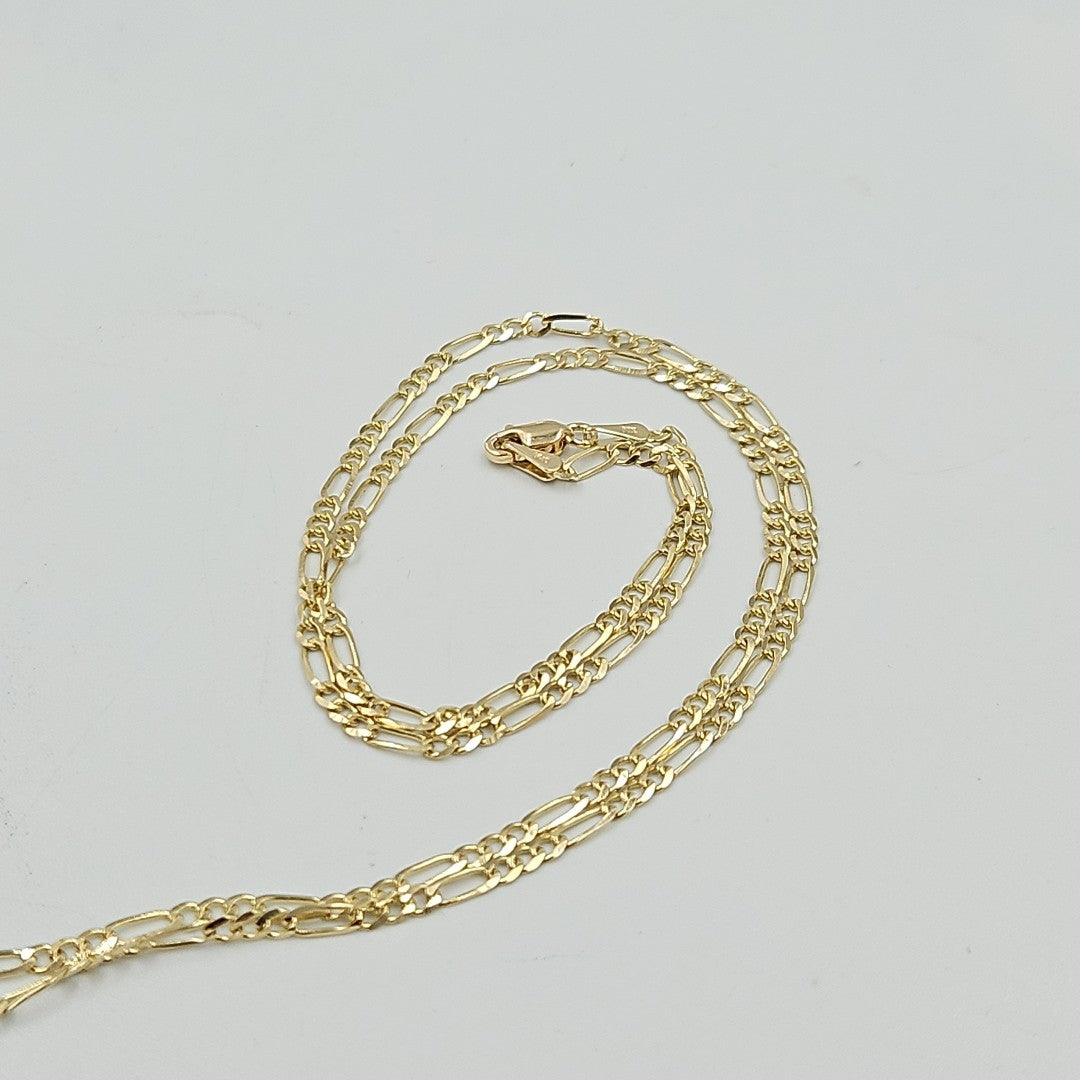 CADENAS 3X1 ORO 14K 55 CM 5.1 GR (NUEVO)