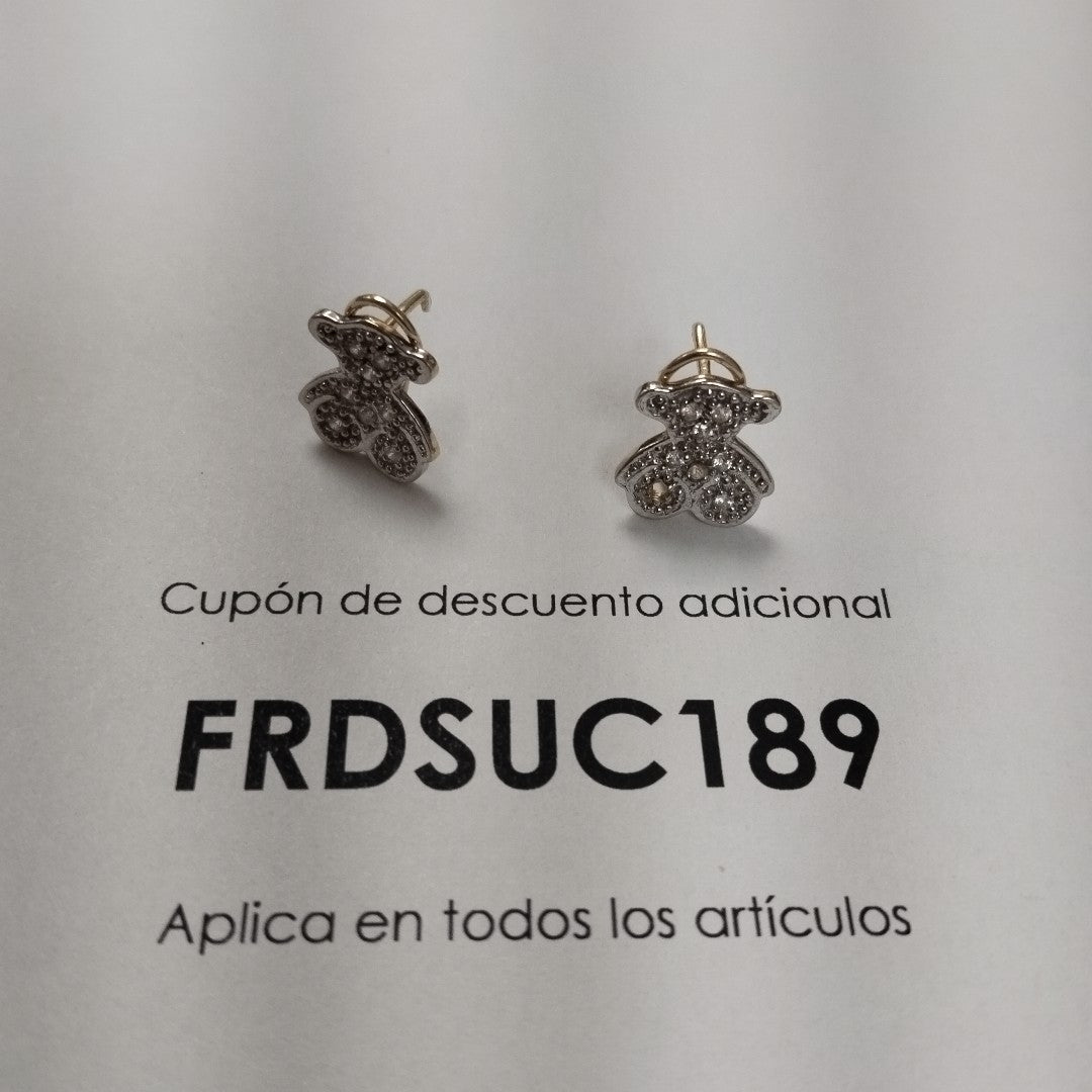 ARETES PAR ORO 14 K 3,00 GRMS (SEMINUEVO)