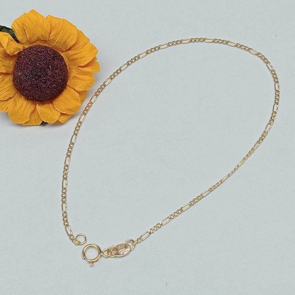 PULSERAS TEJIDO 3X1 ORO 14K 21 CM 1 GR (NUEVO)