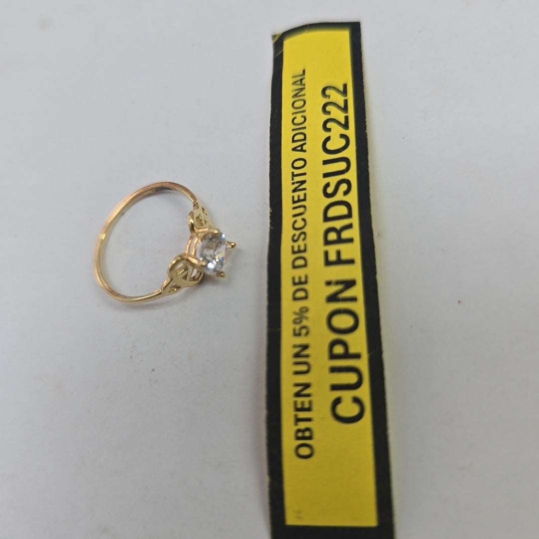 ANILLO ORO 10 K 1,40 GRMS (SEMINUEVO)