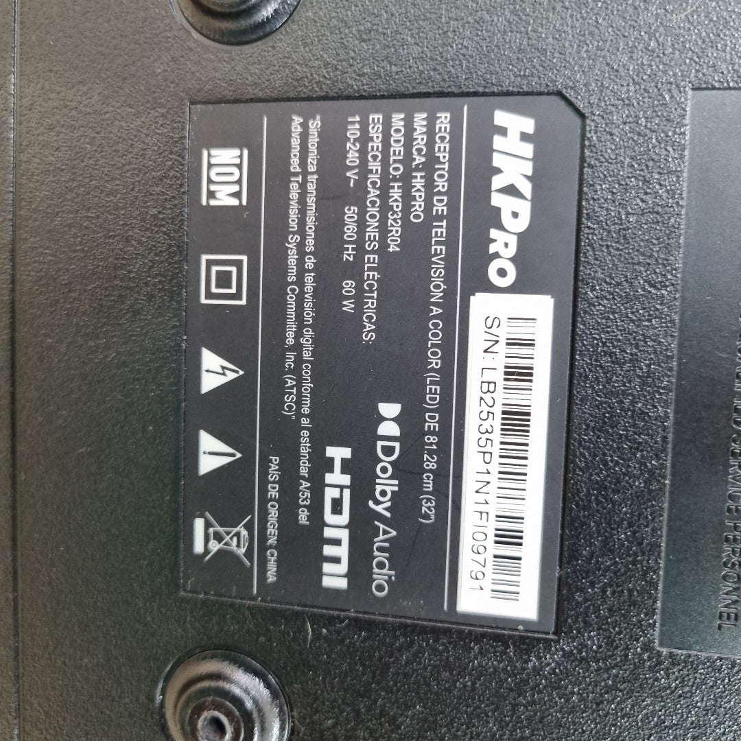 PANTALLA HKPRO HKP32R04 32" LED HD (SEMINUEVO)