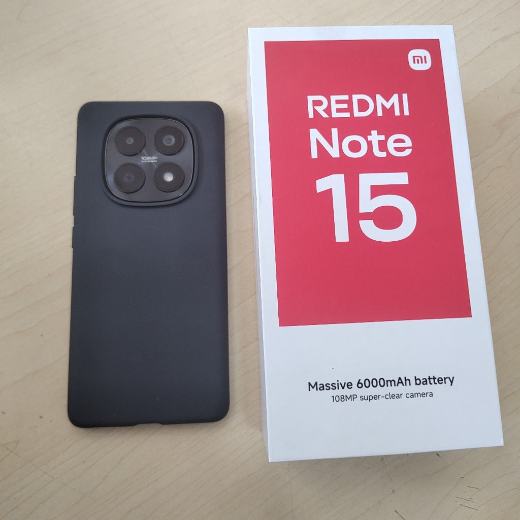 CELULAR XIAOMI REDMI NOTE 15 2510DRA23L (2026) 256 GB 8 GB RAM (SEMINUEVO)