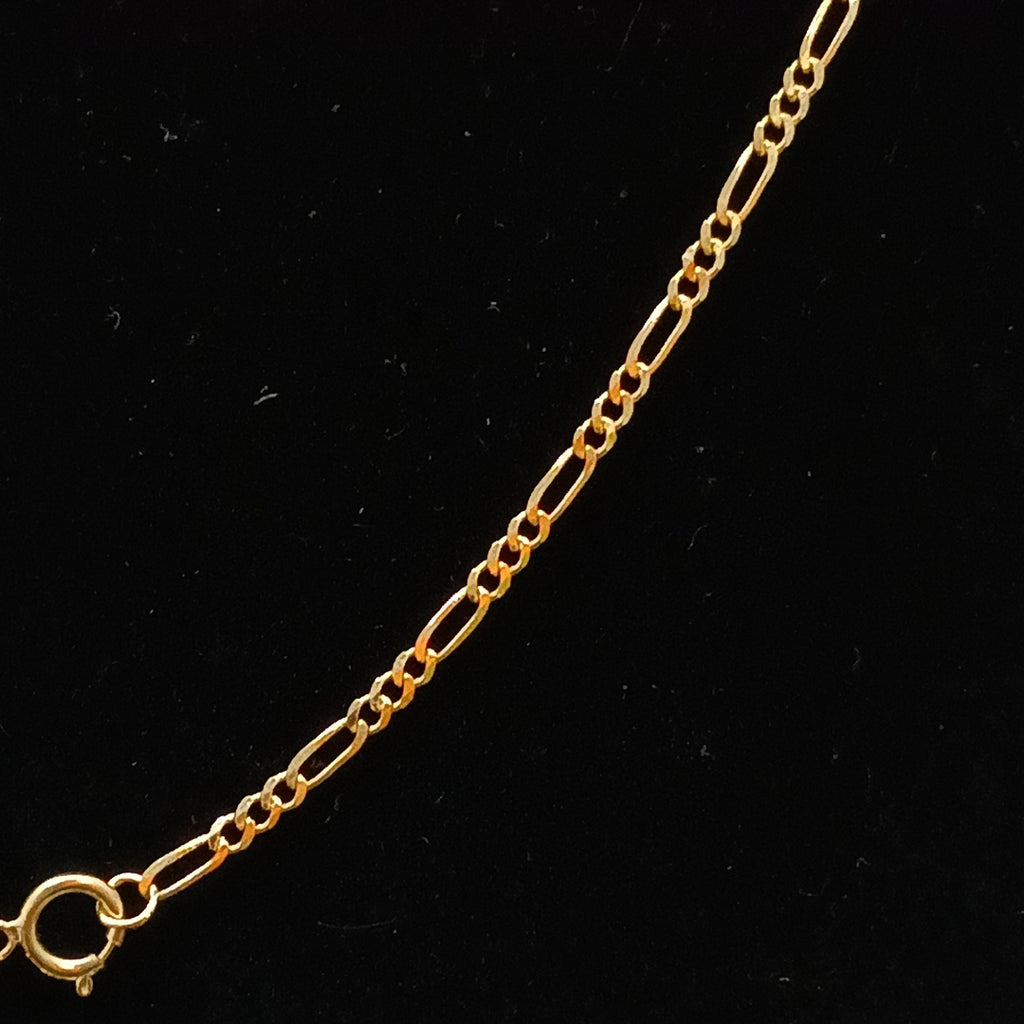CADENAS TEJIDO 3X1 ORO 10K 55 CM 3.2 GR (NUEVO)