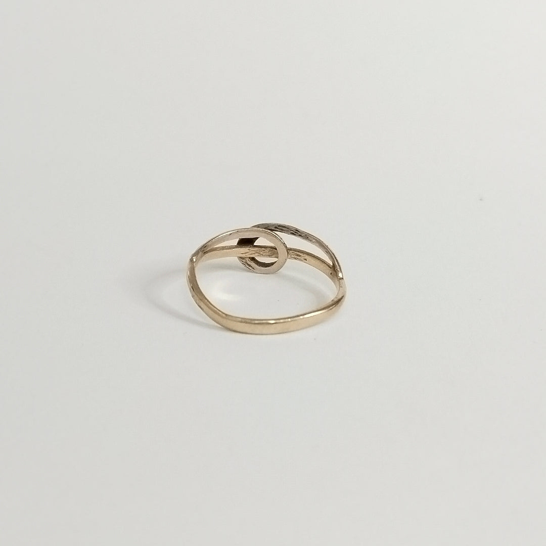 ANILLITO ORO, ORO PLATINO 14 K 1.5 GRMS (SEMINUEVO)