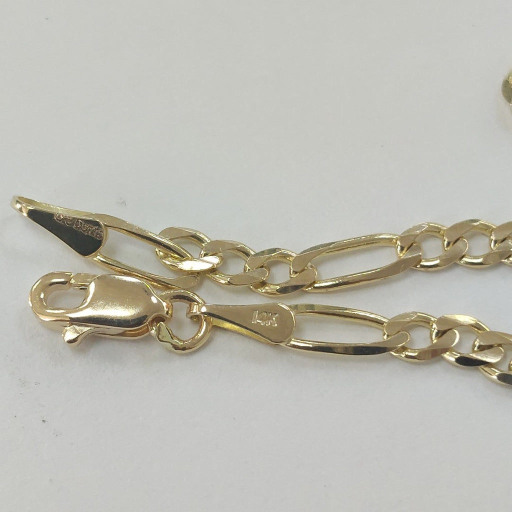 PULSERAS 3X1 ORO 14K 21 CM 3.3 GR (NUEVO)