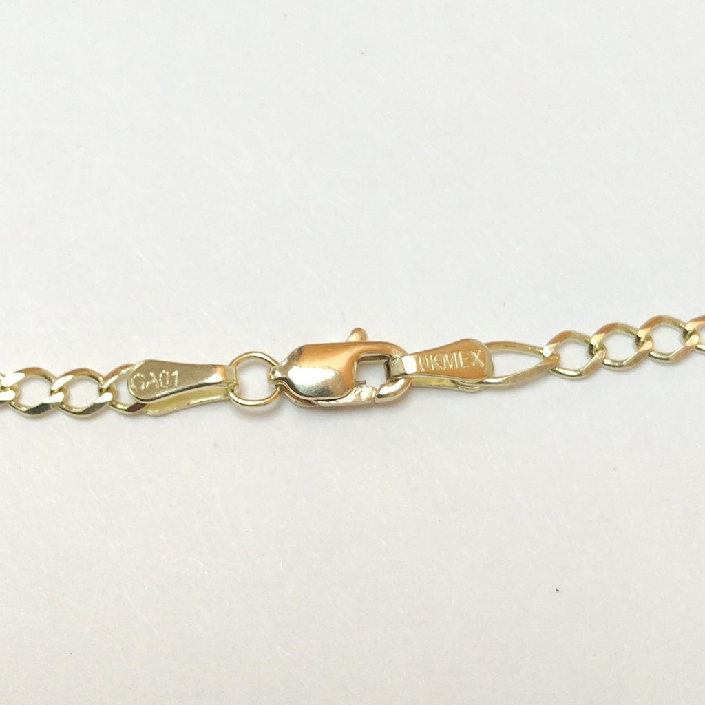 CADENAS TEJIDO 3X1 ORO 10K 50 CM 4.1 GR (NUEVO)