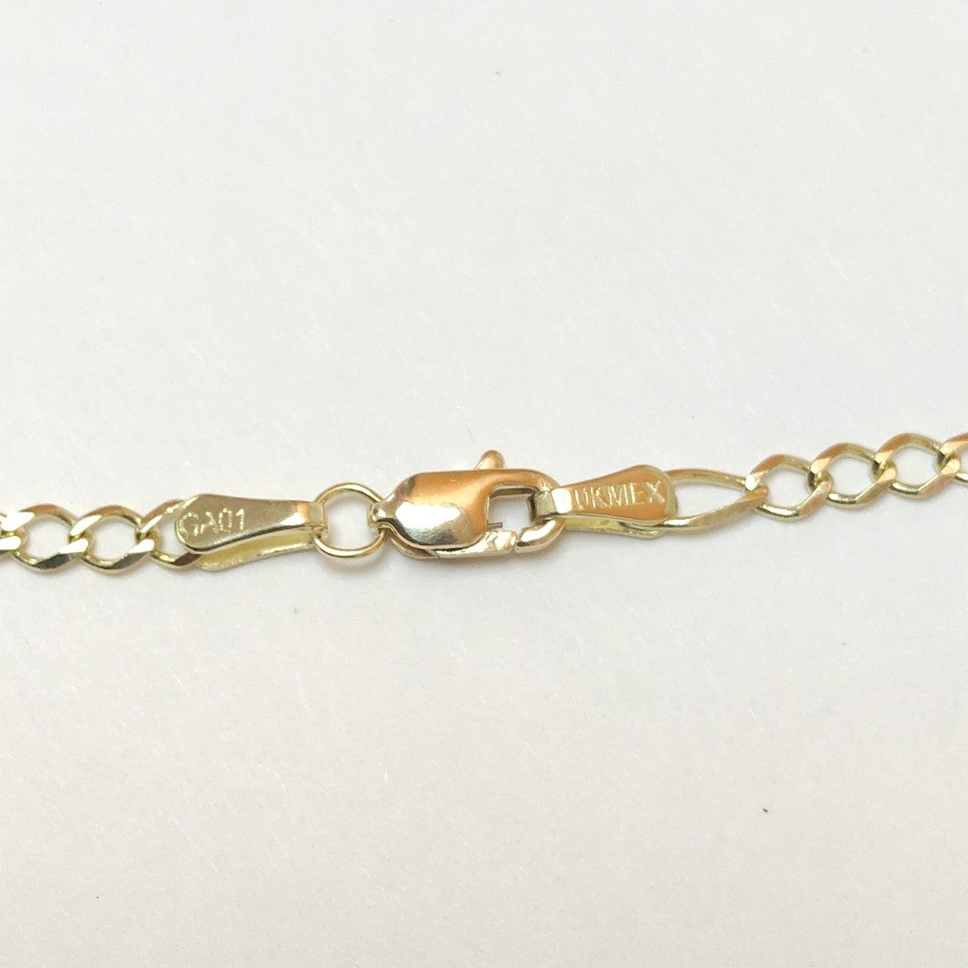 CADENAS TEJIDO 3X1 ORO 10K 50 CM 4.1 GR (NUEVO)