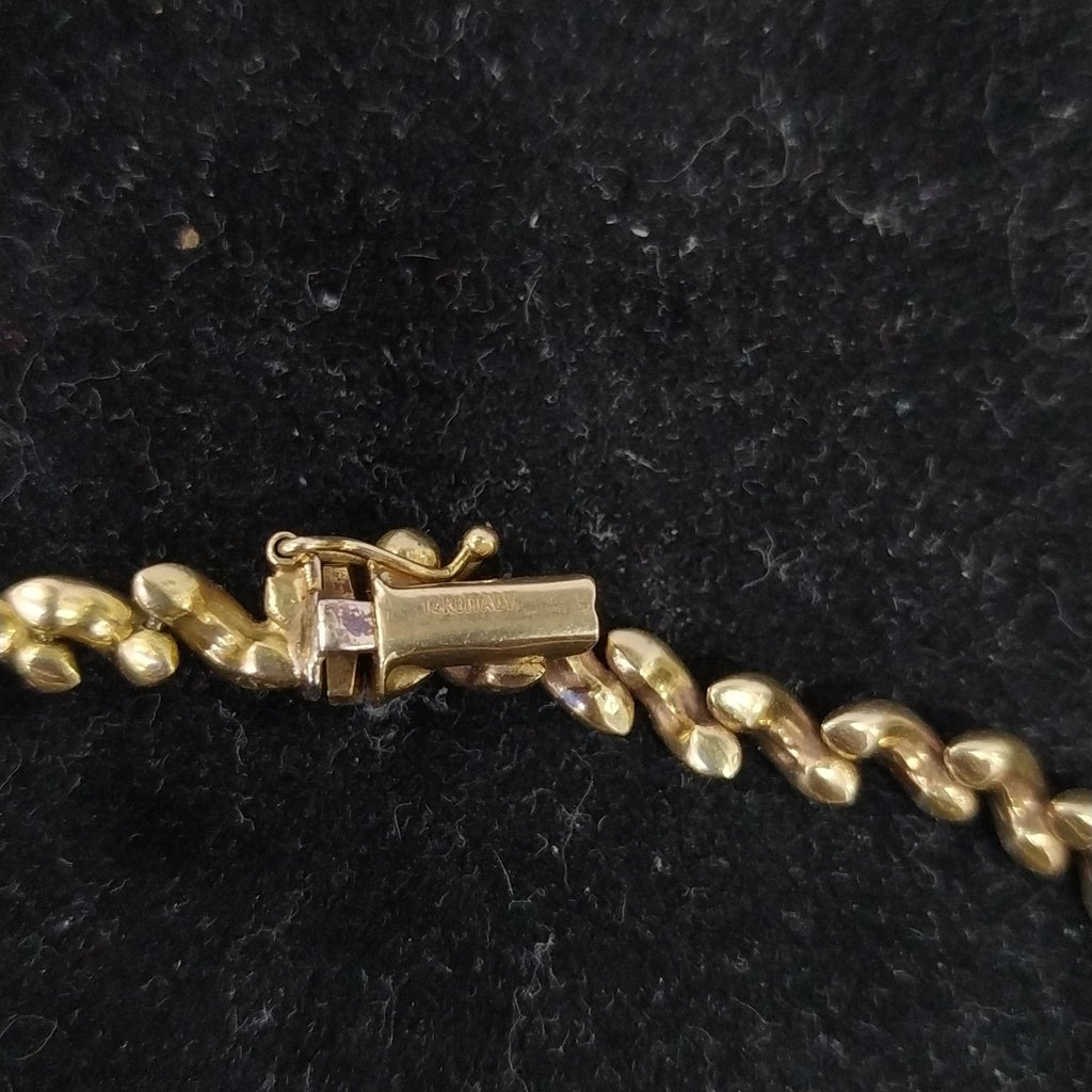 PULSERA ORO 14 K 9,50 GRMS (SEMINUEVO)