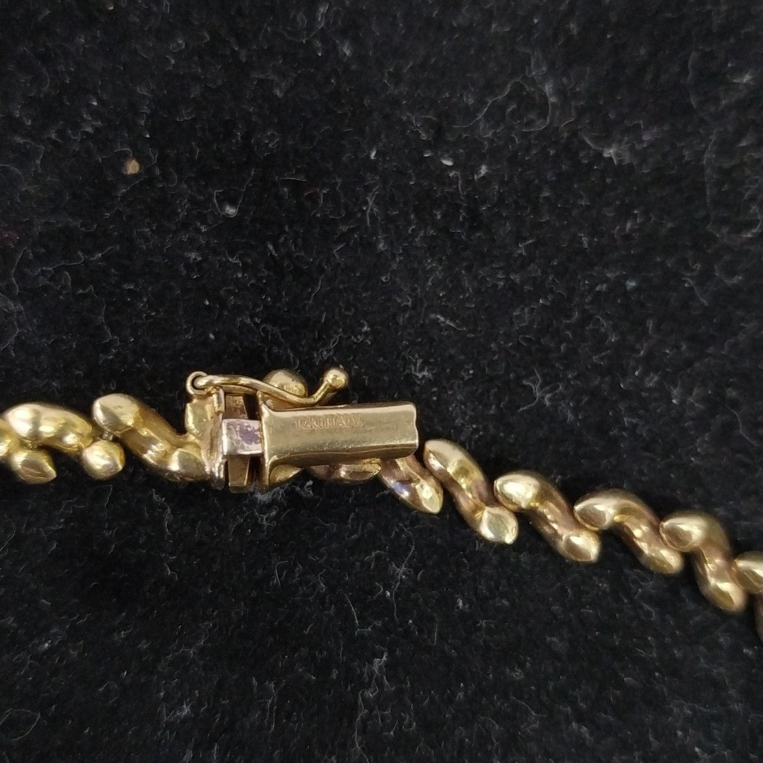 PULSERA ORO 14 K 9,50 GRMS (SEMINUEVO)