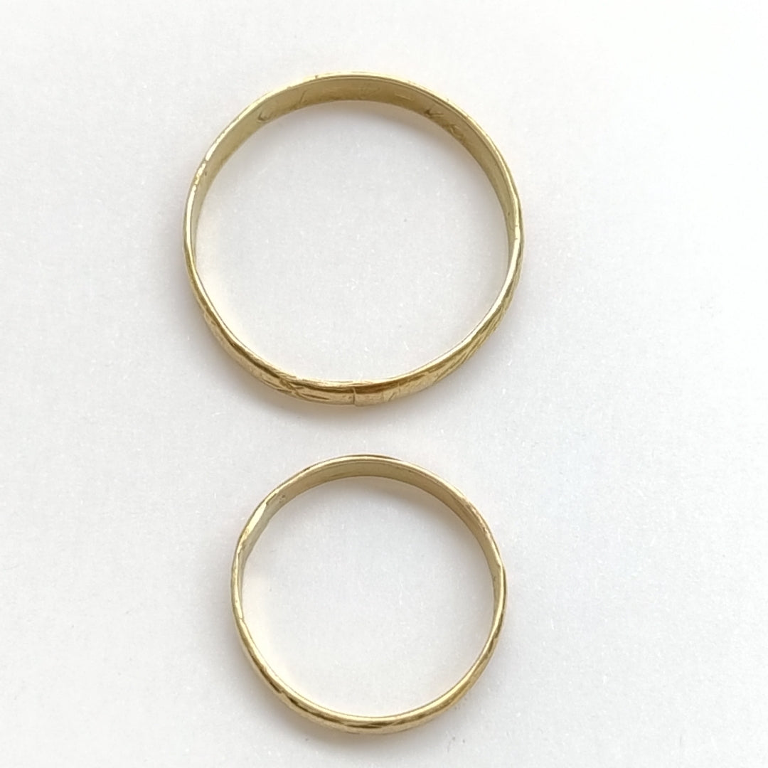 ARGOLLA ORO 14 K 2.6 GRMS (SEMINUEVO)