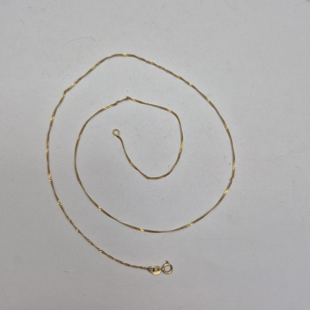 CADENA ORO 14 K 1.1 GRMS (SEMINUEVO)