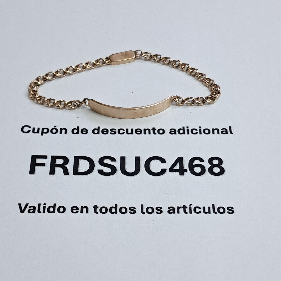 ESCLAVA ORO 10 K 4.8 GRMS (SEMINUEVO)