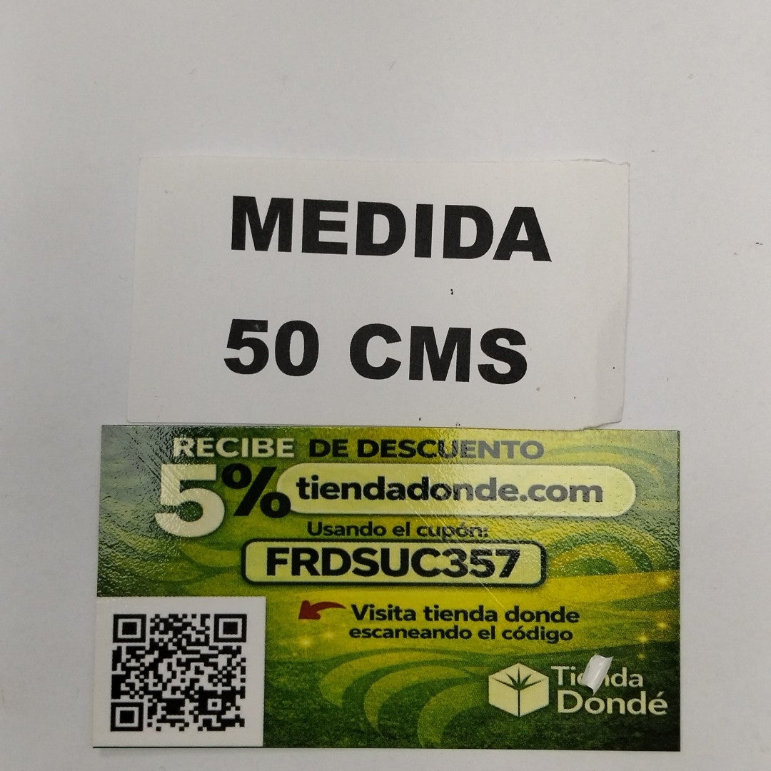 CADENAS TEJIDO BARBADA ORO 10K 50 CM 3.5 GR (NUEVO)