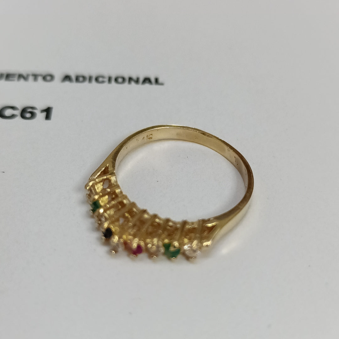 ANILLITO ORO 14 K 2 GRMS (SEMINUEVO)