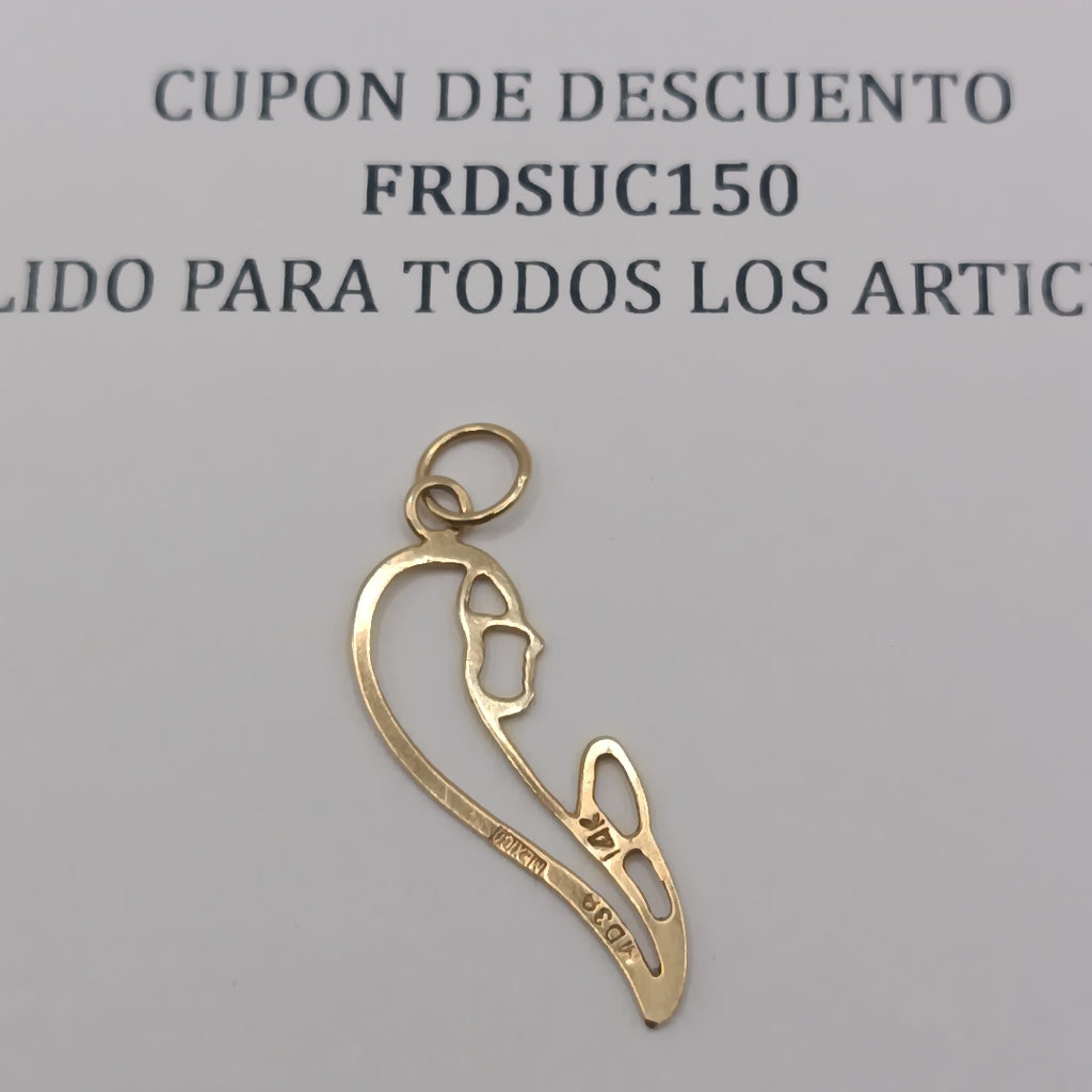 DIJE ORO 14 K 0.5 GRMS (SEMINUEVO)