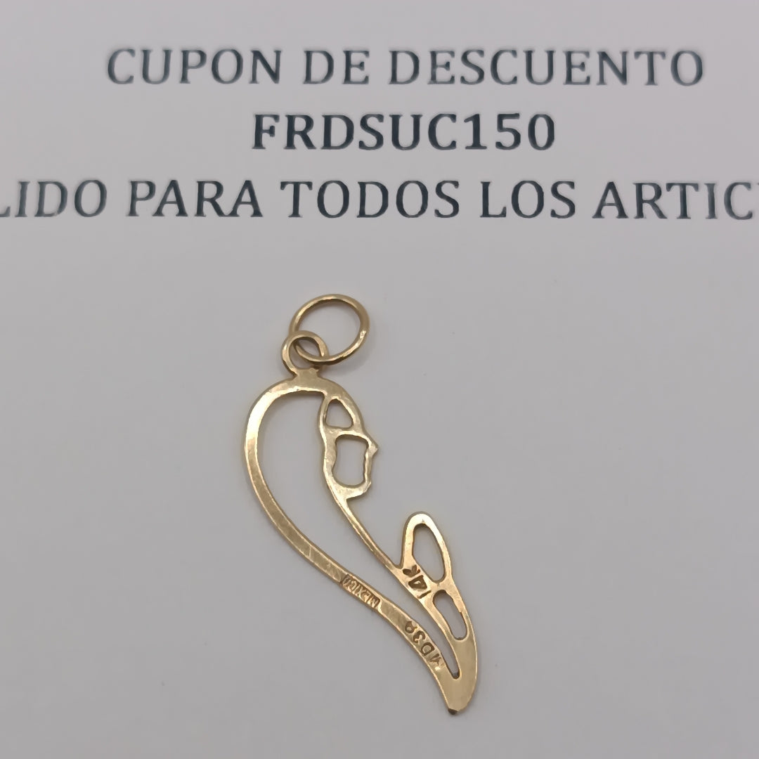 DIJE ORO 14 K 0.5 GRMS (SEMINUEVO)