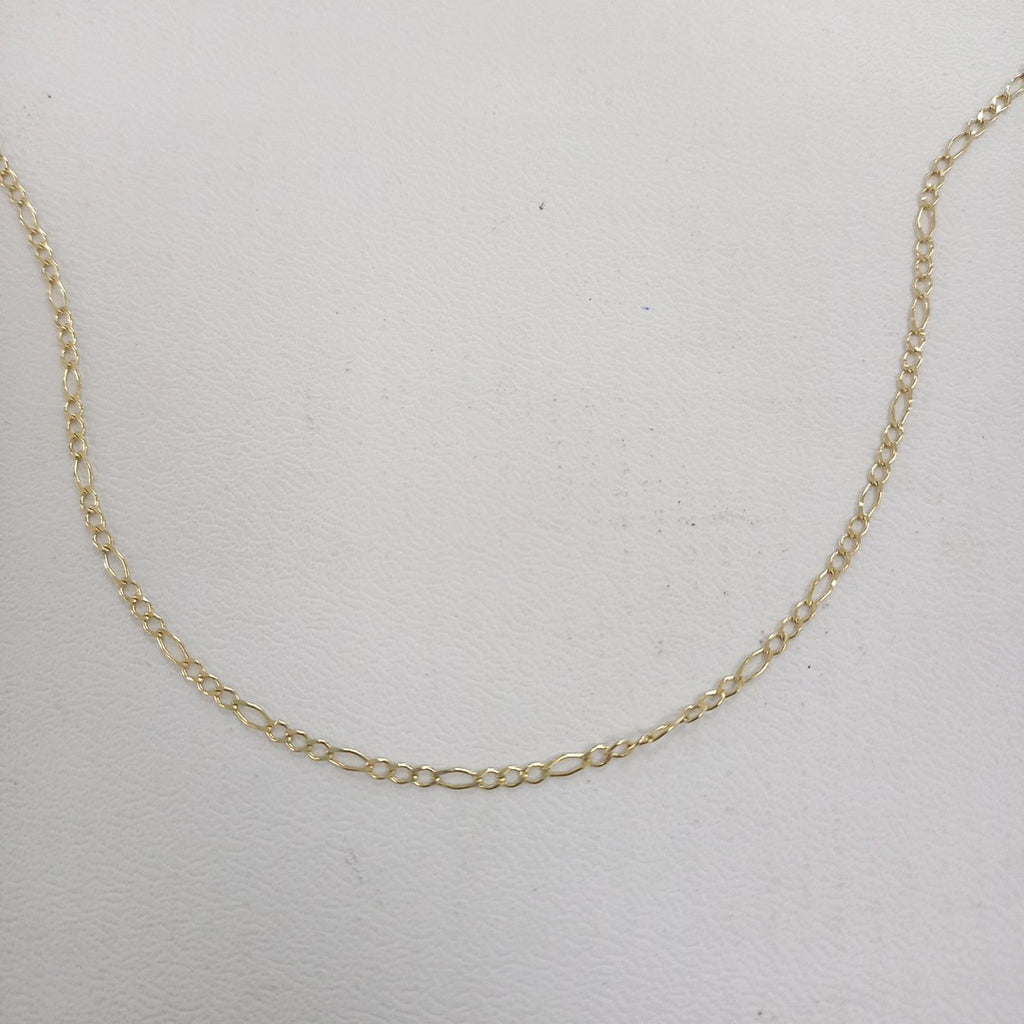 CADENAS TEJIDO ESLABONES ORO 10K 60 CM 2.3 GR (NUEVO)