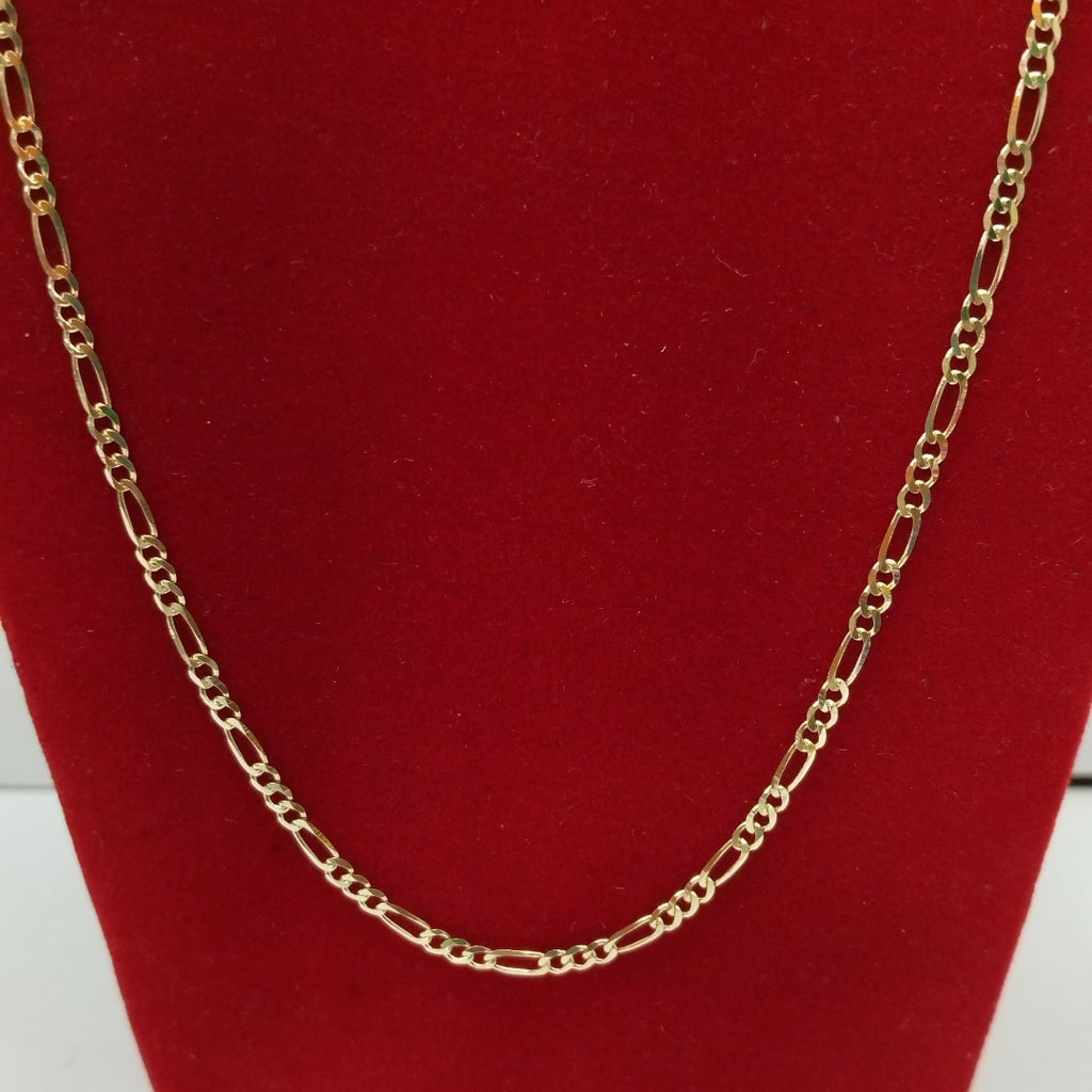 CADENAS 3X1 ORO 14K 55 CM 4.6 GR (NUEVO)