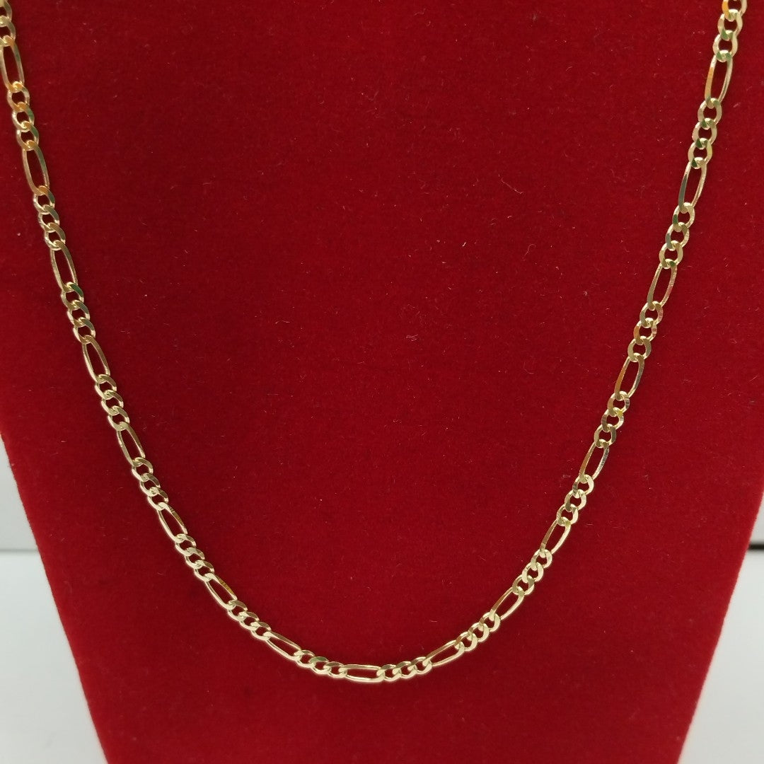 CADENAS 3X1 ORO 14K 55 CM 4.6 GR (NUEVO)