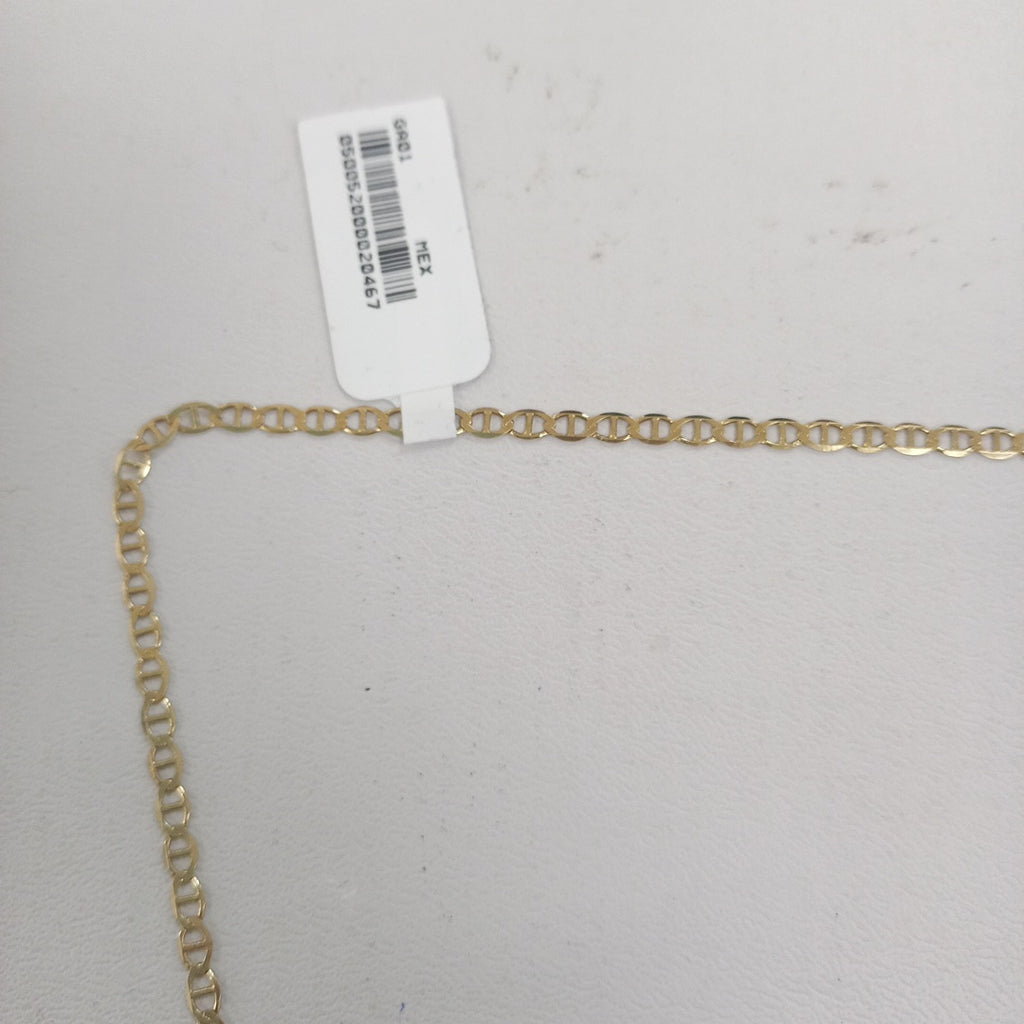 CADENAS TEJIDO GUCHI ORO 10K 60 CM 5.1 GR (NUEVO)
