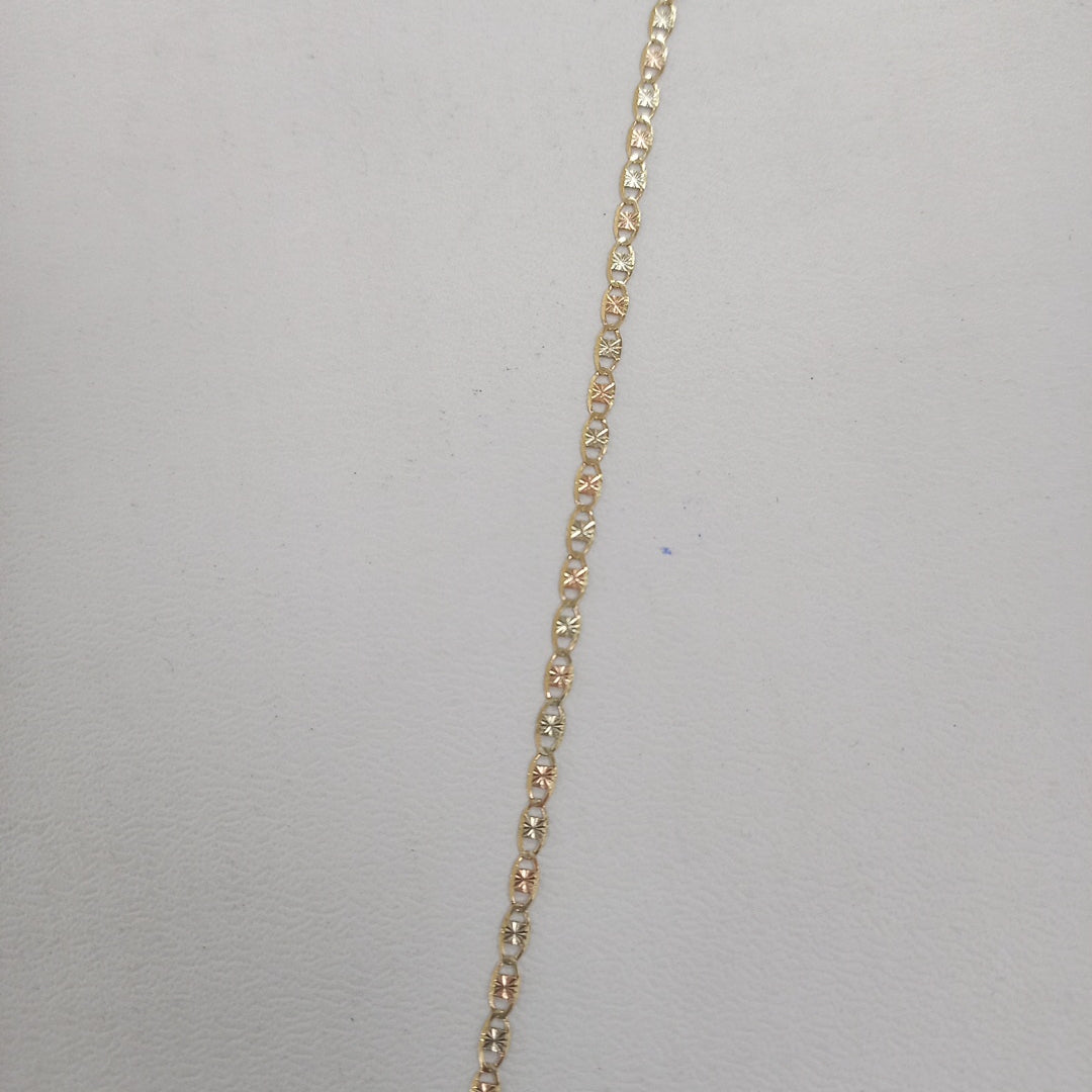CADENAS TEJIDO GUCHI ORO 10K 55 CM 2.8 GR (NUEVO)