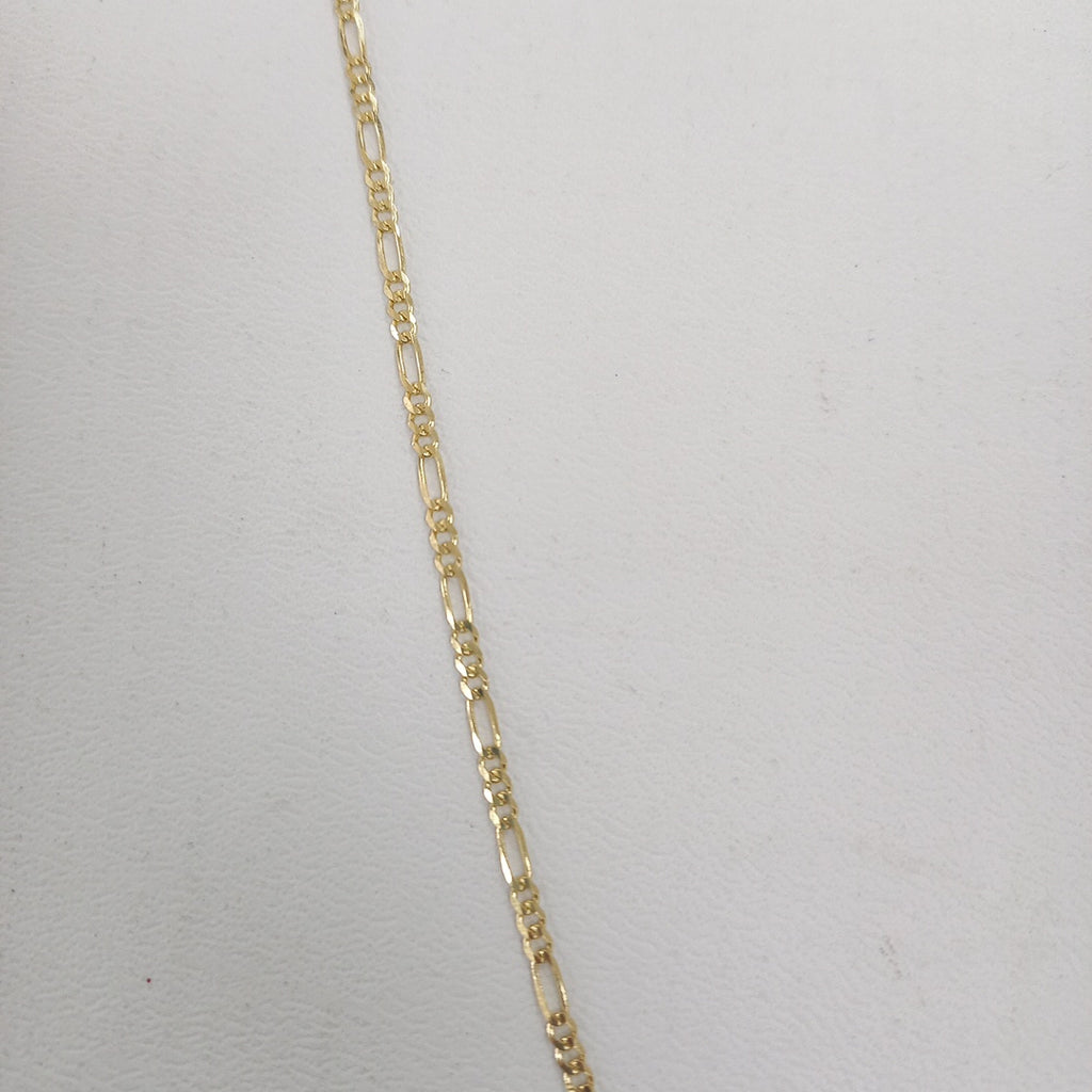 CADENAS TEJIDO 3X1 ORO 10K 55 CM 3.2 GR (NUEVO)