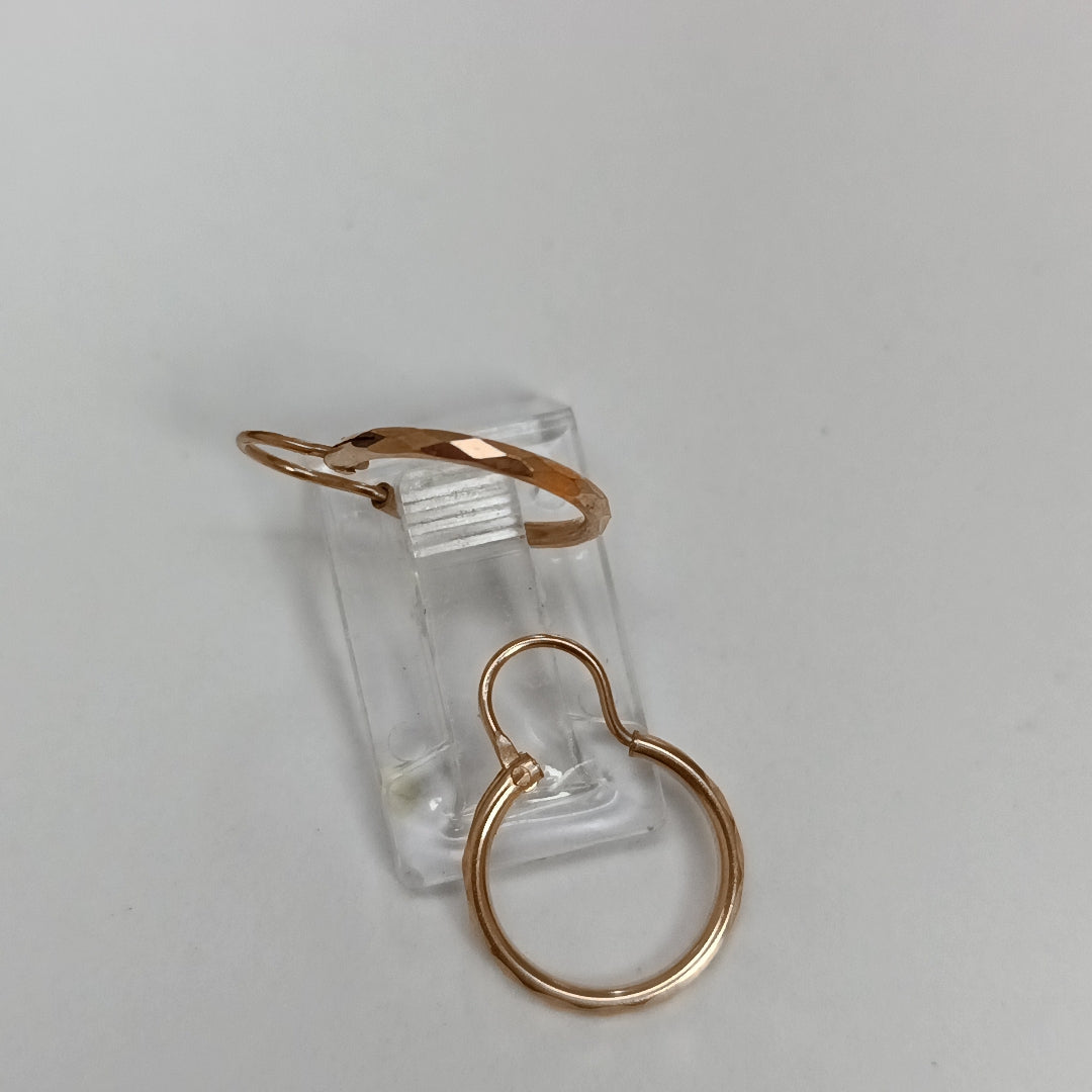 ARRACADAS PAR ORO 8 K 1 GRMS (SEMINUEVO)