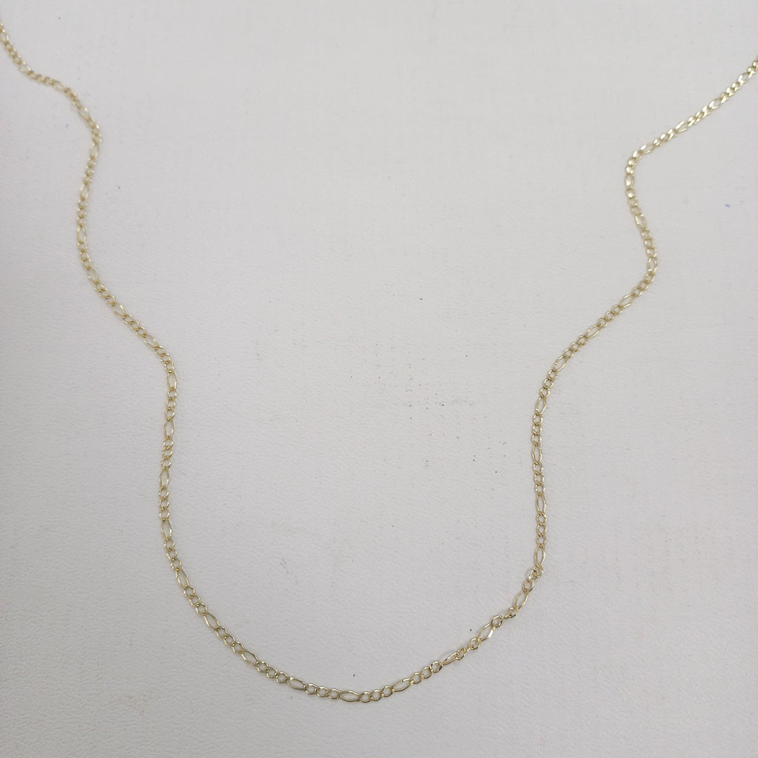 CADENAS TEJIDO ESLABONES ORO 10K 60 CM 2.3 GR (NUEVO)