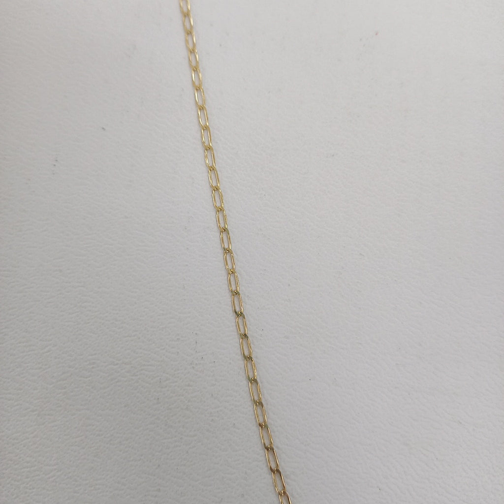 CADENAS TEJIDO ESLABONES ORO 10K 55 CM 1.9 GR (NUEVO)