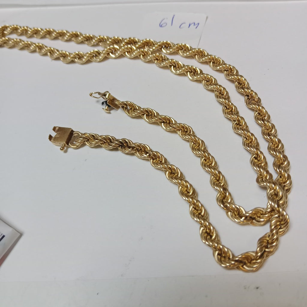 CADENA ORO 14 K 25.5 GRMS (SEMINUEVO)