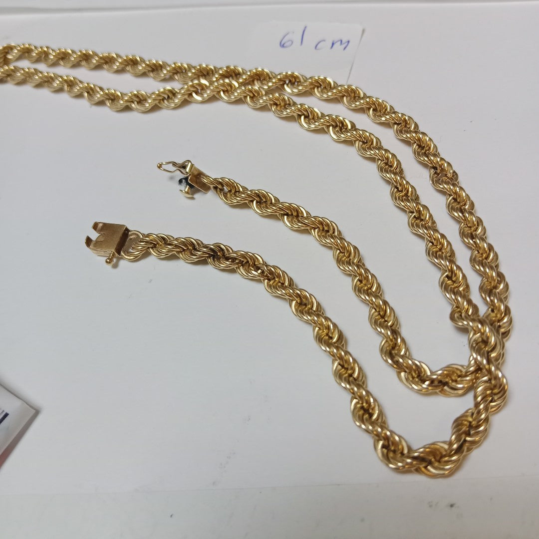 CADENA ORO 14 K 25.5 GRMS (SEMINUEVO)